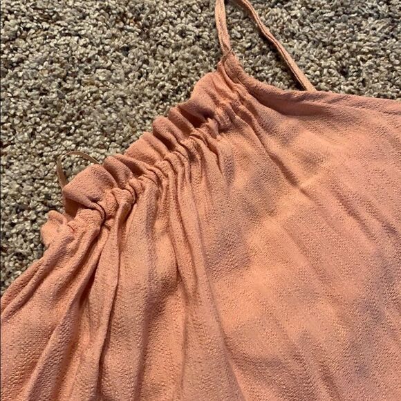 Lost in lunar blush cold shoulder romper |  size S - Picture 5 of 8
